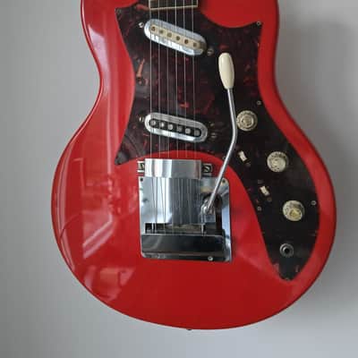 Framus 5/155 Strato Super 1965 – German Vintage - Professionally Serviced – Candy Apple Red image 15