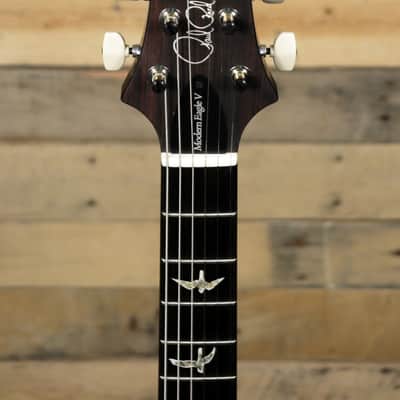 PRS Modern Eagle V Electric Guitar Faded Whale Blue w/ Case image 6