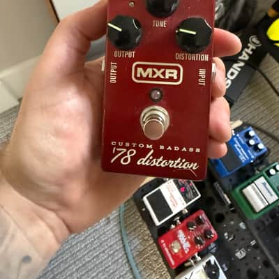 MXR M78 Custom Badass '78 Distortion 2011 - Present - Red image 1