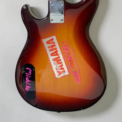 YAMAHA Broad Bass VI BB-VI Vintage Made in Japan Electric Bass Guitar Sunburst c.1980 image 3