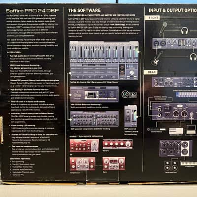 Focusrite Saffire Pro 24 DSP Firewire Audio Interface 2000s - | Reverb