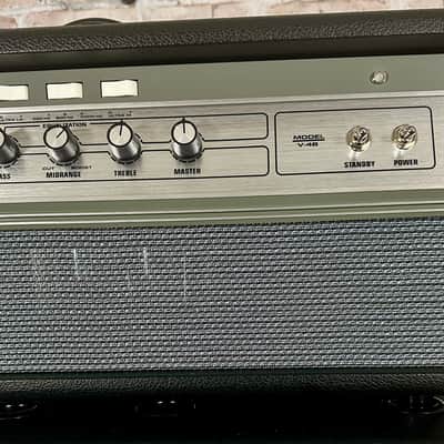 Ampeg V-4B Head and SVT212AV Cabinet - Black image 3