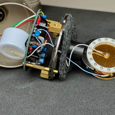Custom Microphone "ML 4/67 fet" (U47fet style body, flat K67 capsule, transformer coupled circuit) image 6