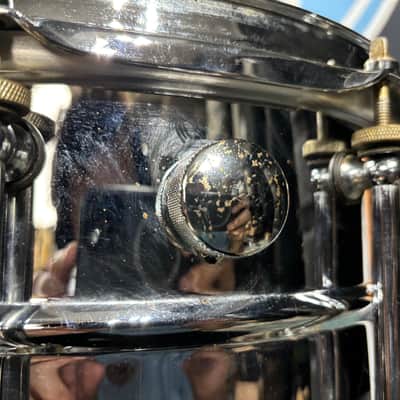 Pearl -Ian Paice  6.5x14" Signature Series Snare Drum 1995–2002 Chrome Over Brass image 17