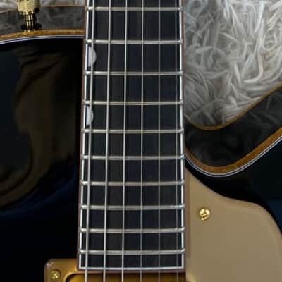 Gretsch Synchromatic Falcon Hollow Body Single-Cut w/Bigsby, Ebony board, Black image 3