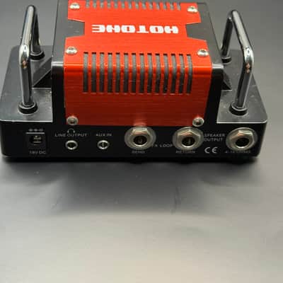 Hotone Nano Legacy Heart Attack 5w Guitar Head 2010s - Red image 2