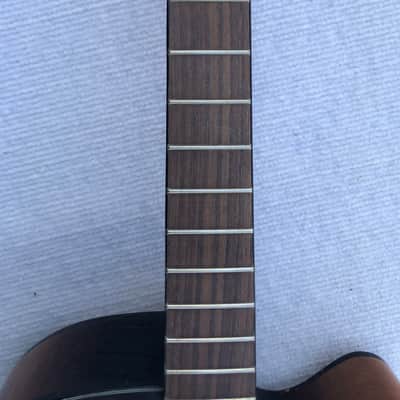 Hofner HCT-SL Hollow Body Jazz Guitar, Rosewood Fingerboard Neck image 5
