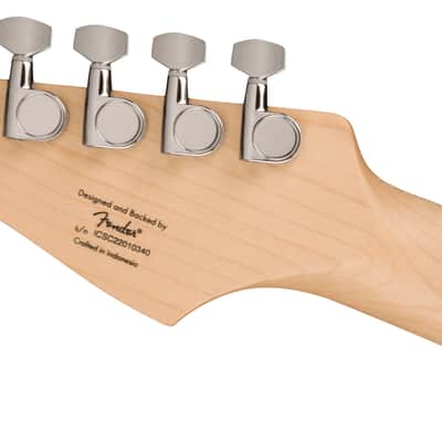 Squier Sonic® Stratocaster®, Maple Fingerboard, White Pickguard, 2-Color Sunburst image 6