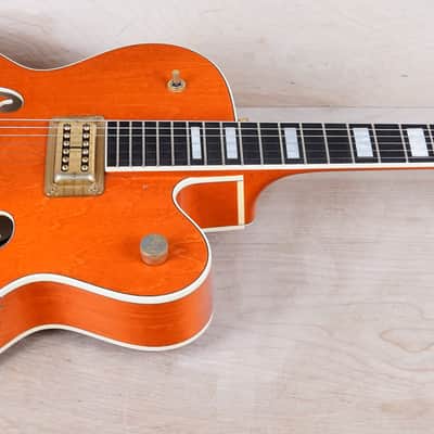 Gretsch Nashville 6120 Hollowbody MIJ 1995 Stain Orange Japan w/ OHSC image 3
