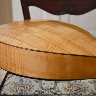 ✴️ Video Included – Player-ready Round-bodied Pre-war Guitar Lute, Germany, 1930s – Outstanding Sound and Great Condition image 11