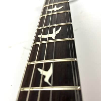 2016 PRS  U S A S2 Vela with Original Gig Bag - Dark Red with Birds image 9