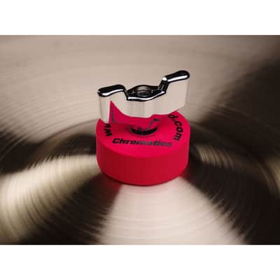 Cympad Chromatics Premium Foam Red Cymbal Felts 5 Pack CYM CS15/5-R image 3