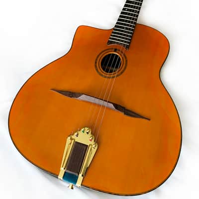 Cafe Americain Paris - 'Manon' - Gypsy Jazz Guitar - Made in France - LEFT HANDED - (with case) image 13