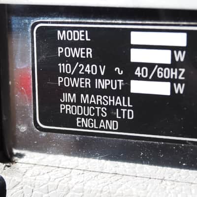 Marshall  Silver Jubilee Mod. 2553 25/50 1987 image 9