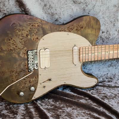 GB Liuteria Traditional Tele vegatrem - green poplar image 9