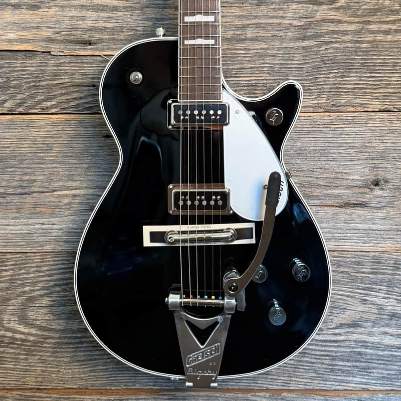 Gretsch G6128T-GH George Harrison Signature Duo Jet w/Bigsby - Black image 1