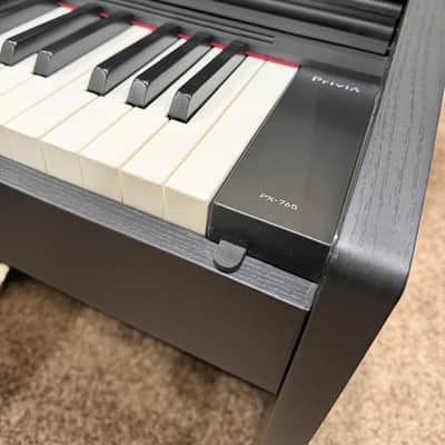 Casio PX-760 Privia 88-Key Digital Piano 2010s - Black image 4