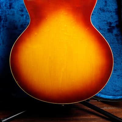 Gibson ES-345 Stereo Vintage 1968 Semi-Hollow Sunburst Electric Guitar Pre-Owned image 18