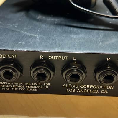 Alesis MicroVerb 2 1990s - Black image 2