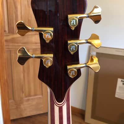 Alembic Mark King Signature Deluxe 5 String Bass w LED's Cocobolo Balance K Omega 2005 image 7