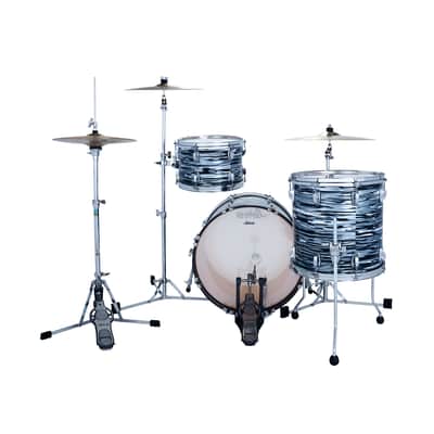 Ludwig Classic Maple Downbeat 3-Piece Drum Kit w/ 20" Kick - Black Oyster image 3