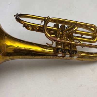 King 1120 Mellophone in F w/ Original Case & Accessories image 8