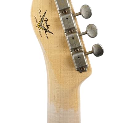 2024 Fender Custom Shop 1960 Telecaster Custom Heavy Relic Chocolate 3 Tone Sunburst image 4