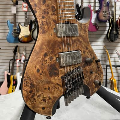 Ibanez QX527PB 7-string Electric Guitar - Antique Brown Stain w/ Gig Bag #144