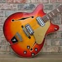 Vintage 1967 Fender Coronado XII 12-String Hollowbody Electric Guitar w/ Gig Bag!