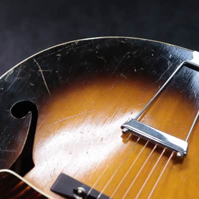Kalamazoo (by Gibson) KG-31 Sunburst Archtop Hollow Body Acoustic Guitar w/Case image 12