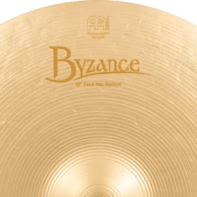 MEINL B16SAH Byzance Vintage Sand HiHat 16 Zoll sandblasted image 10