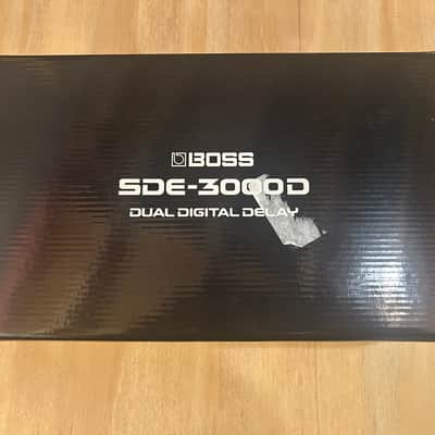 Boss SDE-3000D Dual Digital Delay 2023 - Present - Black image 1