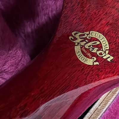 Gibson Les Paul Custom Florentine Plus Custom Shop USA 1997 - Cherry Red image 18