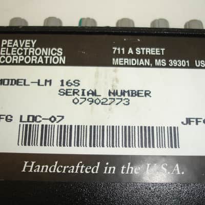 Peavey LM16S 16-Channel Stereo Line Mixer image 12