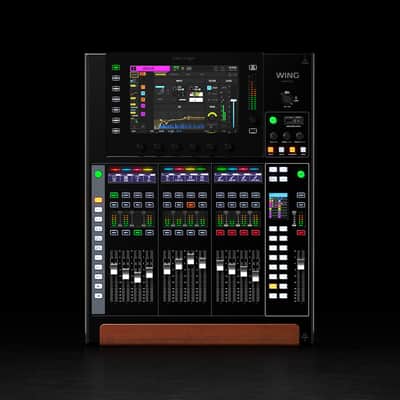 Behringer WING Compact 48-Channel 28-Bus Full Stereo Digital Mixing Console, Bundle with TAPH100 Studio Monitor Headphones and 4x 25' XLR Microphone Cable image 7
