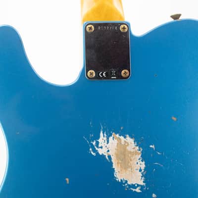 Fender Custom Shop 1963 Telecaster Relic Aged Lake Placid Blue image 8