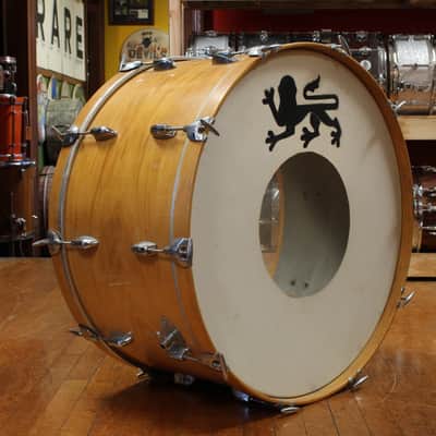 1970s Gretsch Stop Sign Badge Outfit in High Gloss Natural Maple 14x28 14x24 9x13 10x14 16x16 16x18 image 7
