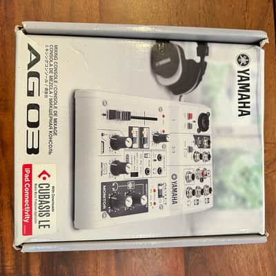 Yamaha AG03 MKII 3 Channel Analog Mixer 2022 - Present - White image 4
