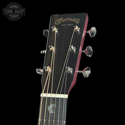 Martin Custom Shop Slope Shoulder Dread Spruce/Mahogany Burgundy w/case 2894733 image 7