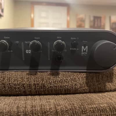 Avid MBox 3 Mini USB Audio Interface 2010s - Silver / Black image 1