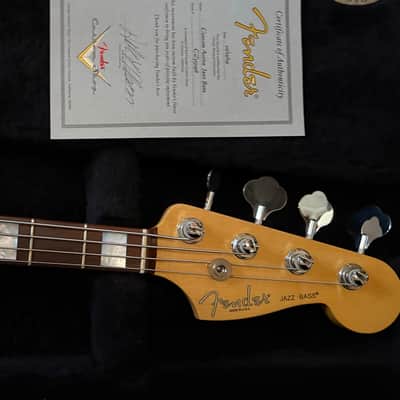 Fender Custom Shop Active Jazz Bass 2009 - Sunburst image 3