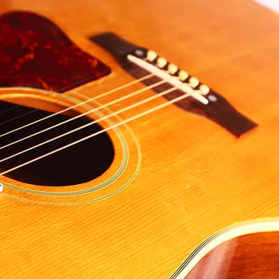 Gibson Country Western 1955 Acoustic Guitar - Iconic round-shoulder vintage sound with collector quality and Gilmour vibe - check video! image 13