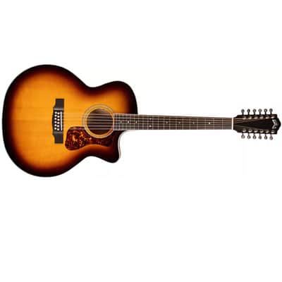 Guitare Folk Electro 12 Cordes Guild Westerly F-2512CE Deluxe Antique Burst image 2