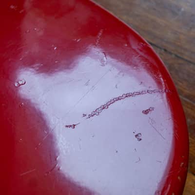 1973 Fender Bronco Dakota Red with original vibrato arm Bild 12