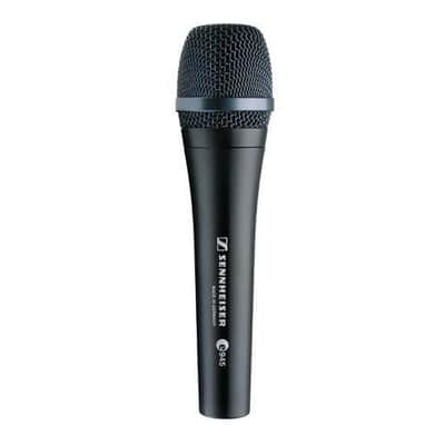 Sennheiser e 945 Wired Super-cardioid Dynamic Handheld Vocal Microphone with Clip