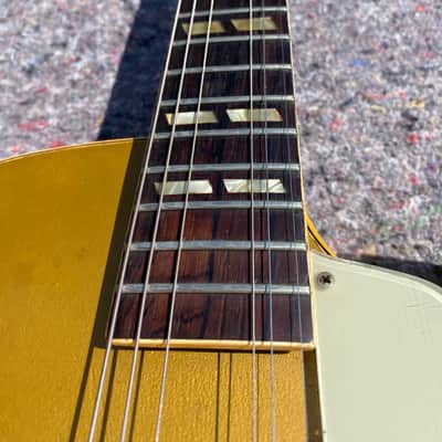 Gibson ES-295 1954 - Gold Finish & Gold Part image 10