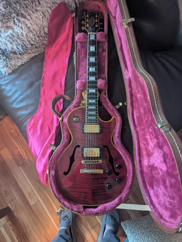 Gibson Les Paul Custom Bantam Elite Plus 1995 - Rosa Red image 1
