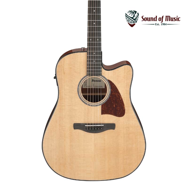 Ibanez AAD51CE Acoustic-Electric Guitar - Natural High Gloss image 1