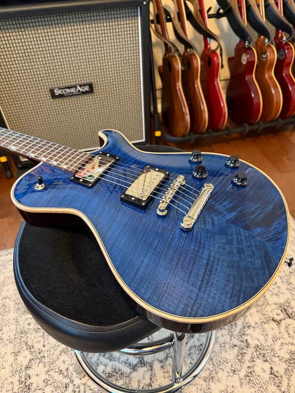 Knaggs Steve Stevens Signature SSC 2025 - Midnight Blue Tier 1 Flame image 1