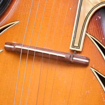 Osbama Tango – RARE! 1959 German GDR Vintage Archtop Jazz Guitar by Erich Neudel! image 8